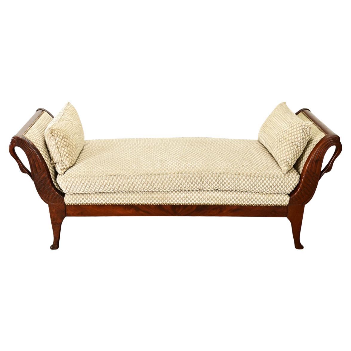 French 19th Century Empire Daybed