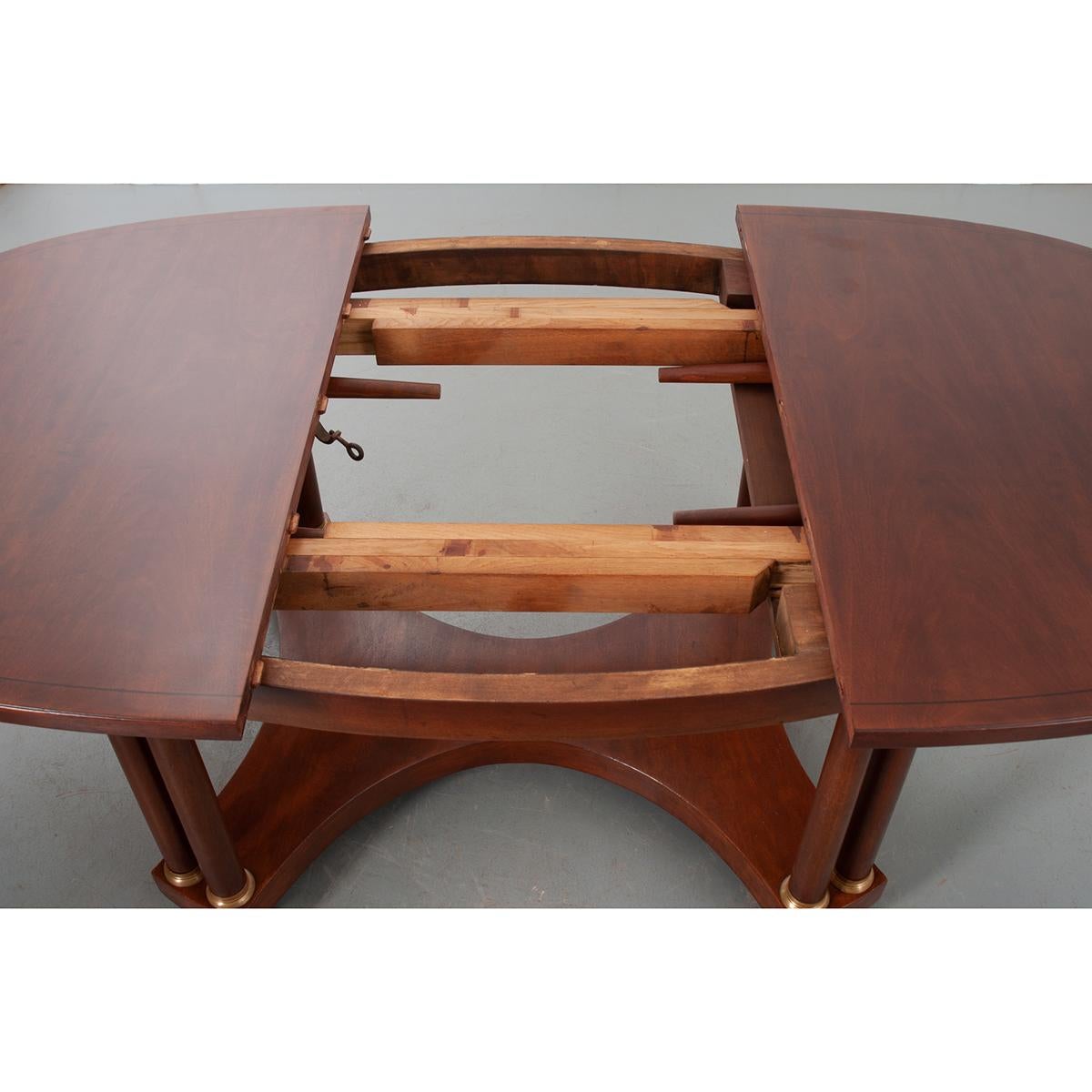 French 19th Century Empire Dining Table For Sale 7