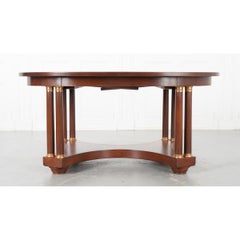 Mesa de comedor imperio francesa del siglo XIX