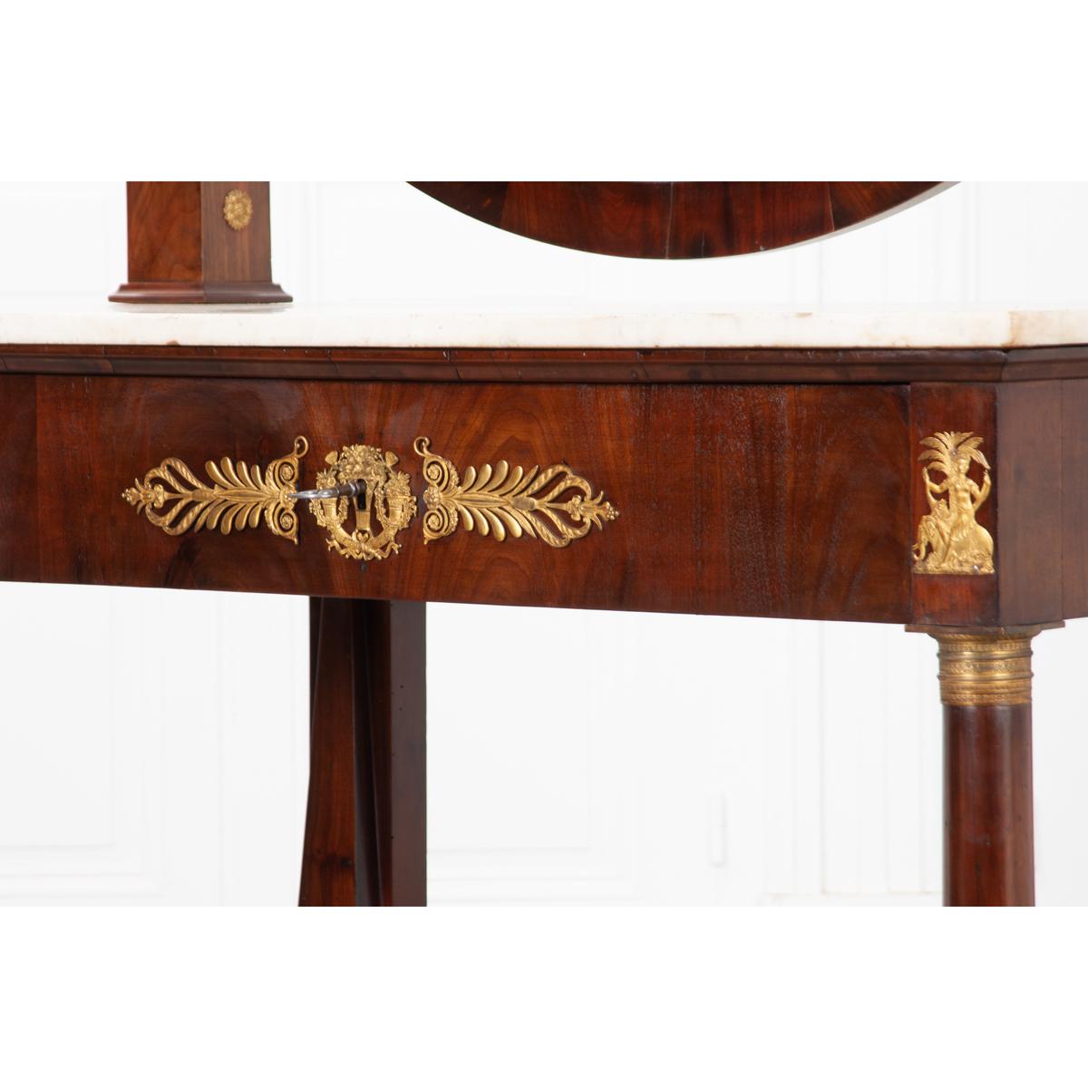 French 19th Century Empire Dressing Table For Sale 5