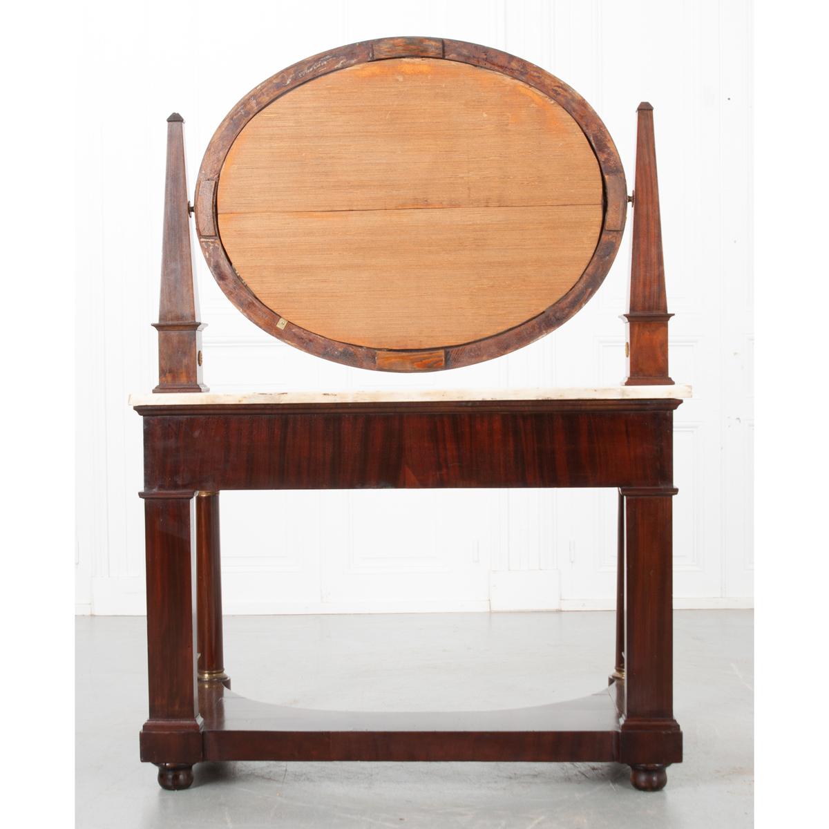 French 19th Century Empire Dressing Table For Sale 7