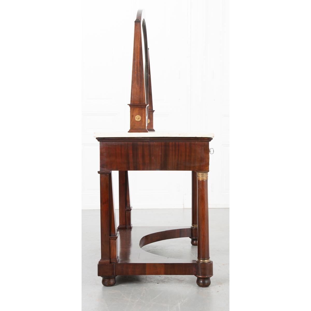 French 19th Century Empire Dressing Table For Sale 8