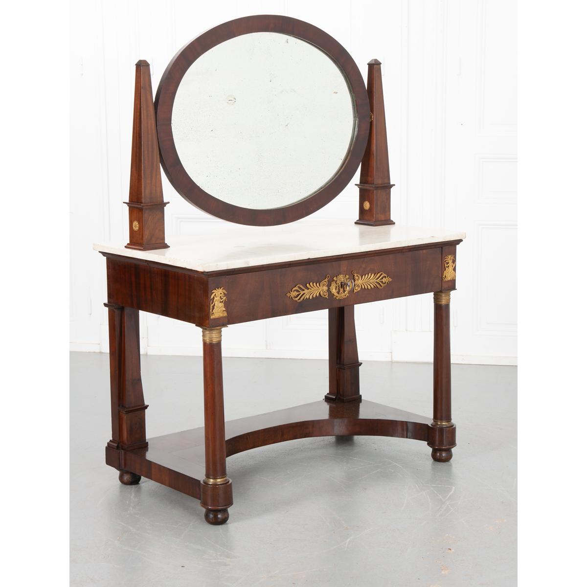 French 19th Century Empire Dressing Table For Sale 9