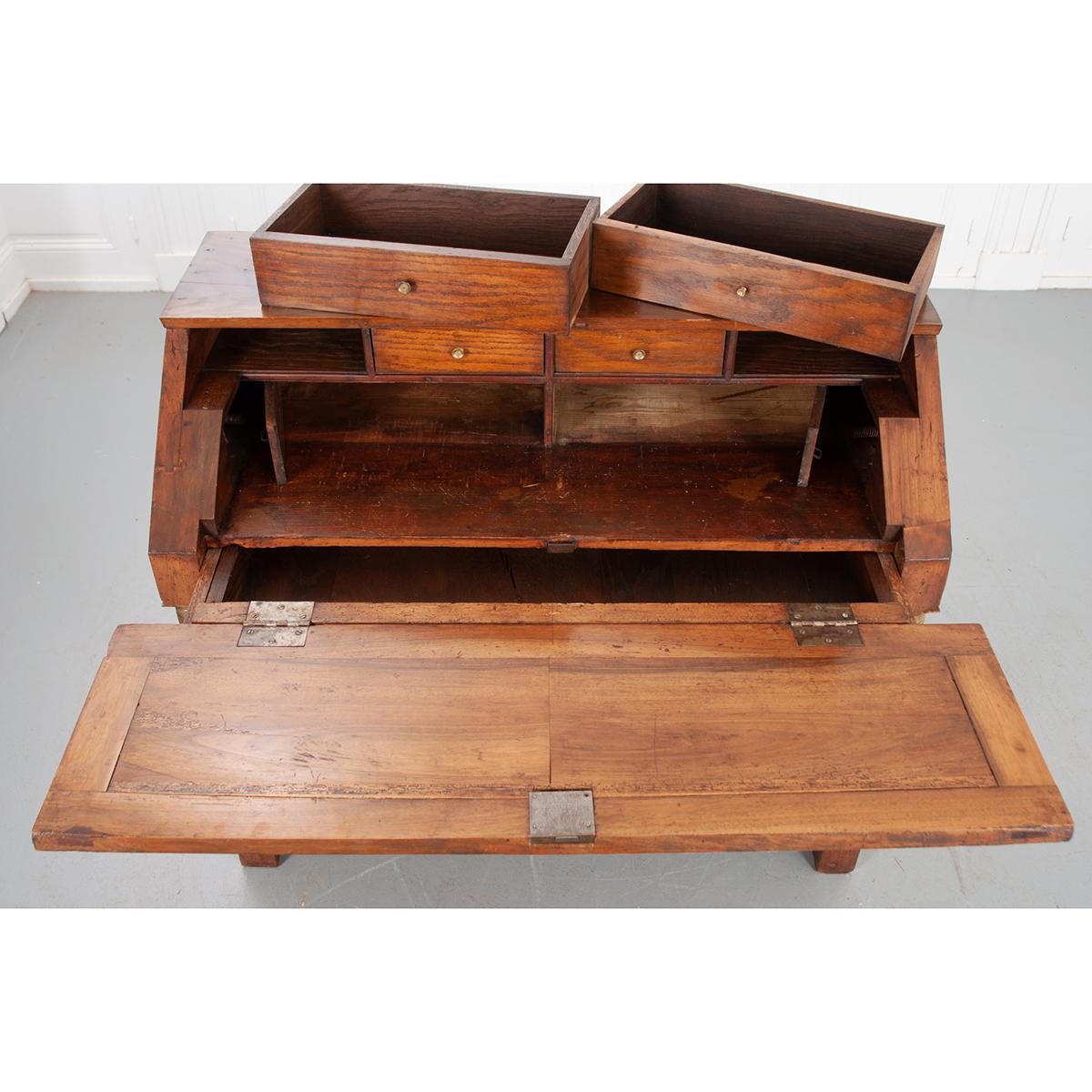 French 19th Century Empire Drop Front Desk 1