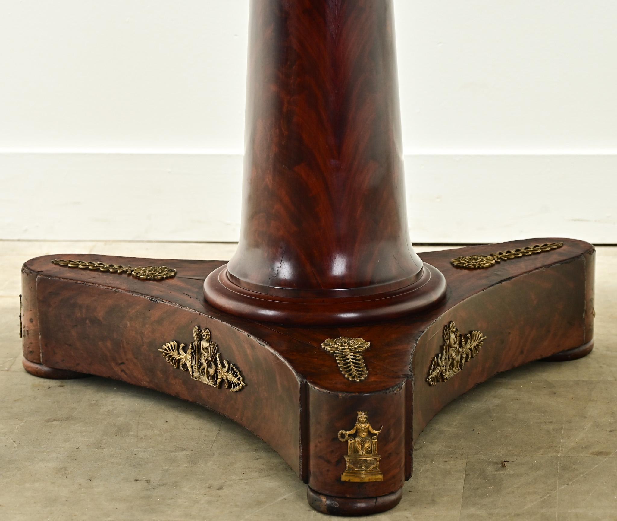 French 19th Century Empire Gueridon In Good Condition For Sale In Baton Rouge, LA