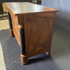 French 19th Century Empire Neoclassical Mahogany Commode Chest of Drawers
