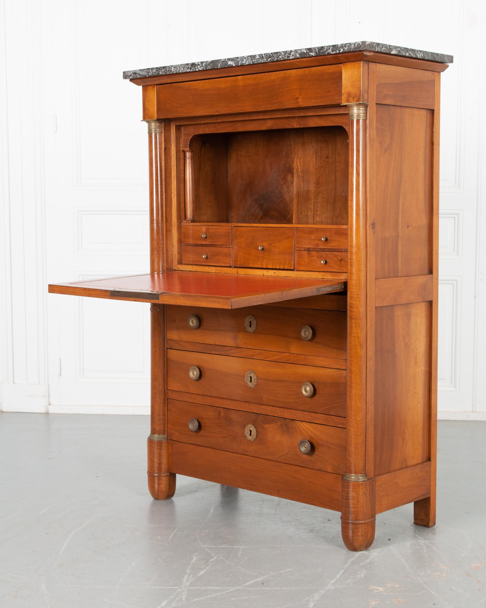 French 19th Century Empire Secrétaire à Abattant For Sale 4