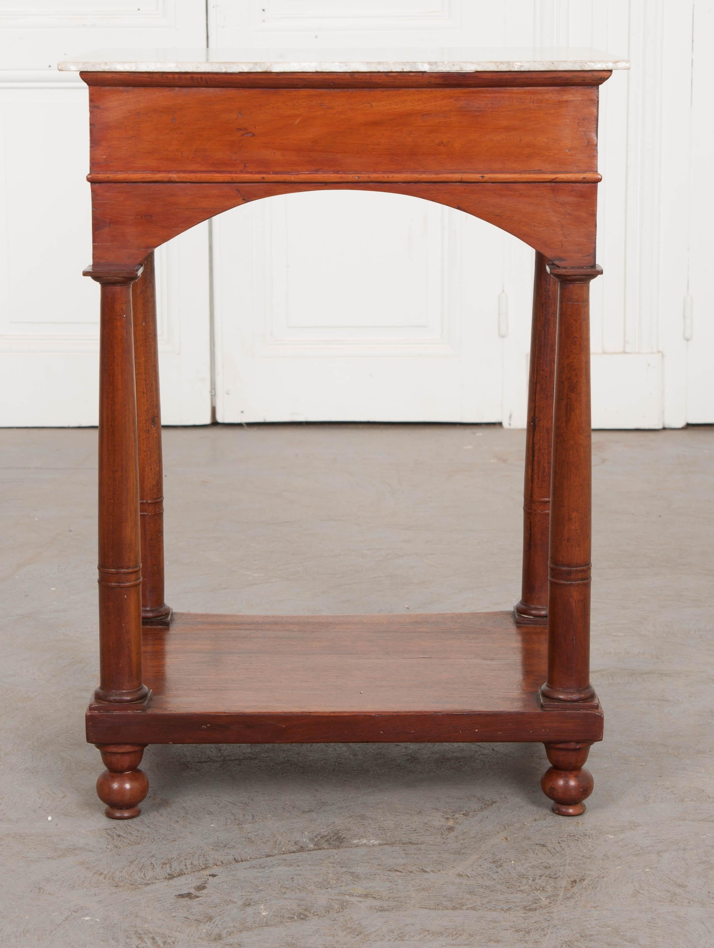 French 19th Century Empire Side Table 1
