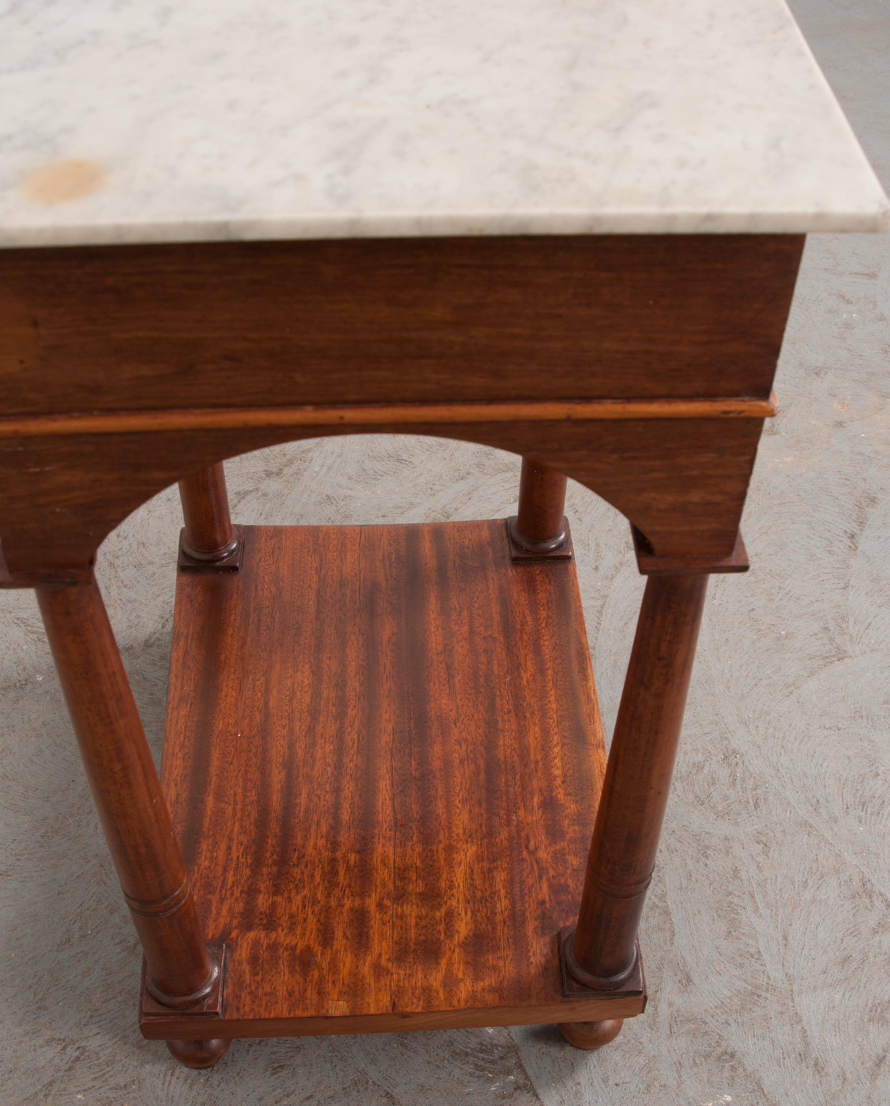 French 19th Century Empire Side Table 3