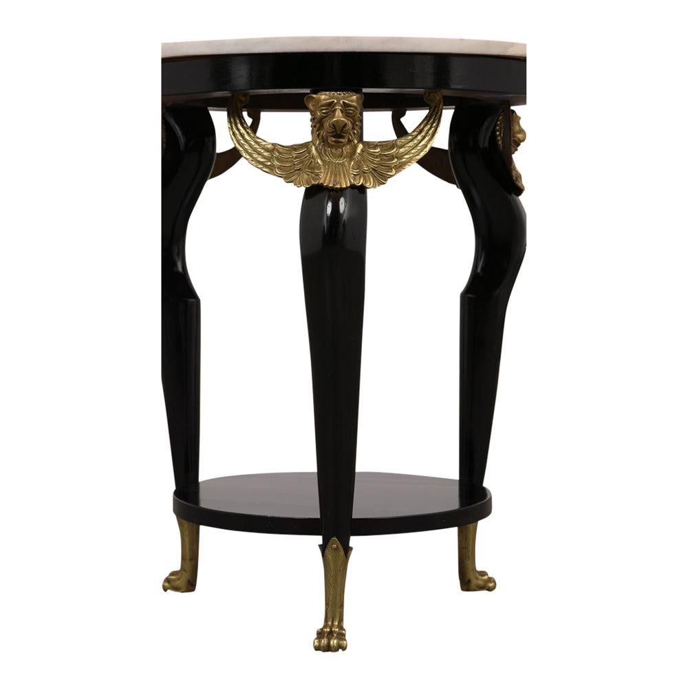 Late 19th Century Empire Side Table In Good Condition In Los Angeles, CA
