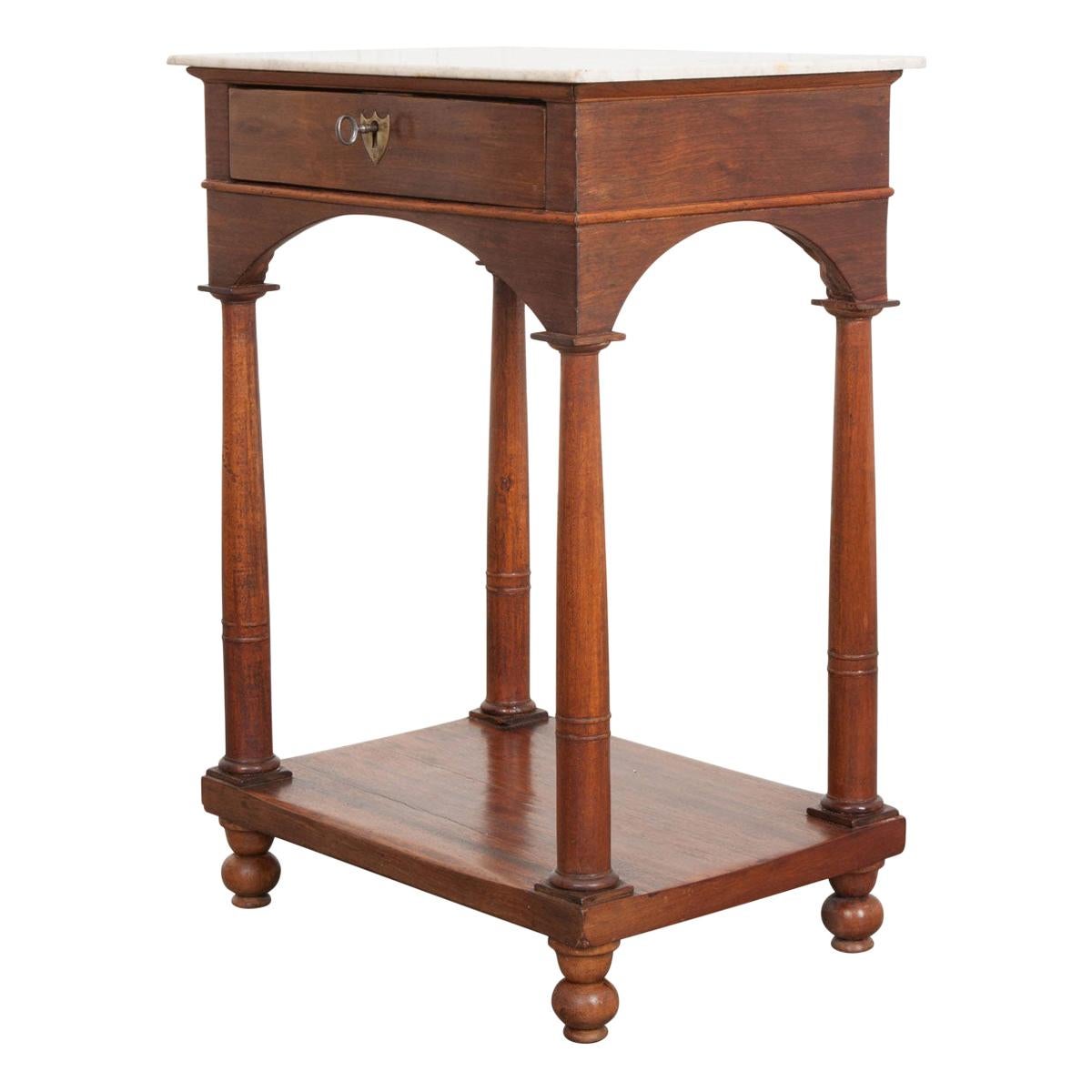 French 19th Century Empire Side Table