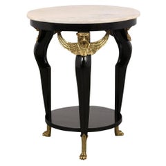 Antique Late 19th Century Empire Side Table