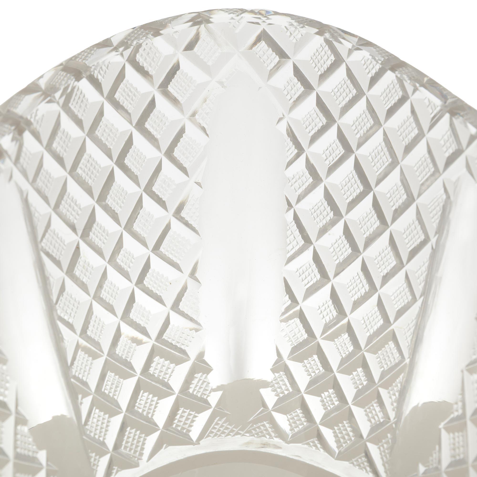 Französischer Tafelaufsatz aus Baccarat-Kristall und Ormolu aus dem 19. (19. Jahrhundert) im Angebot