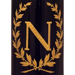 French 19th Century Empire St. Sèvres Porcelain, Gilt, Onyx, And Ormolu Pedestal