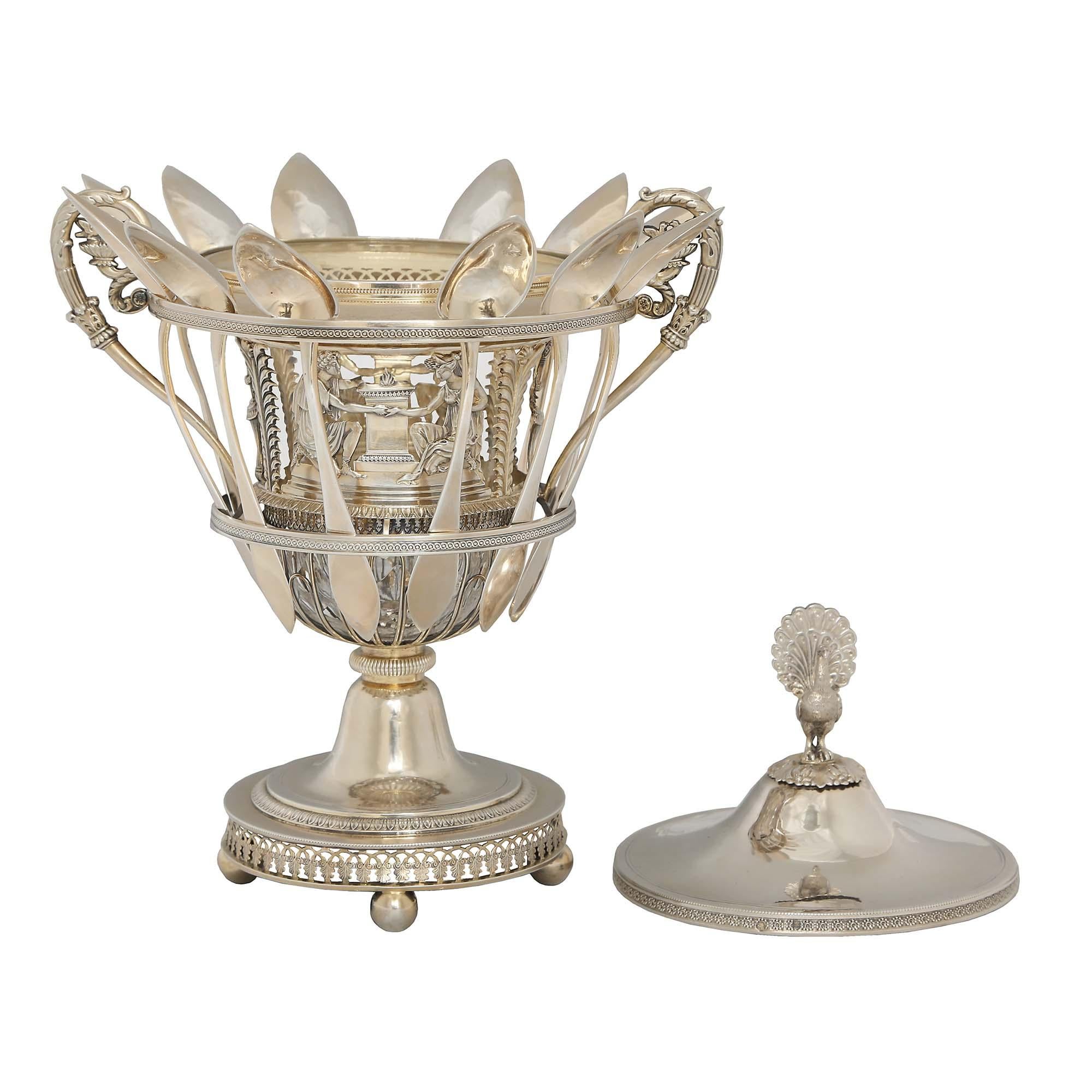 faberge caviar server