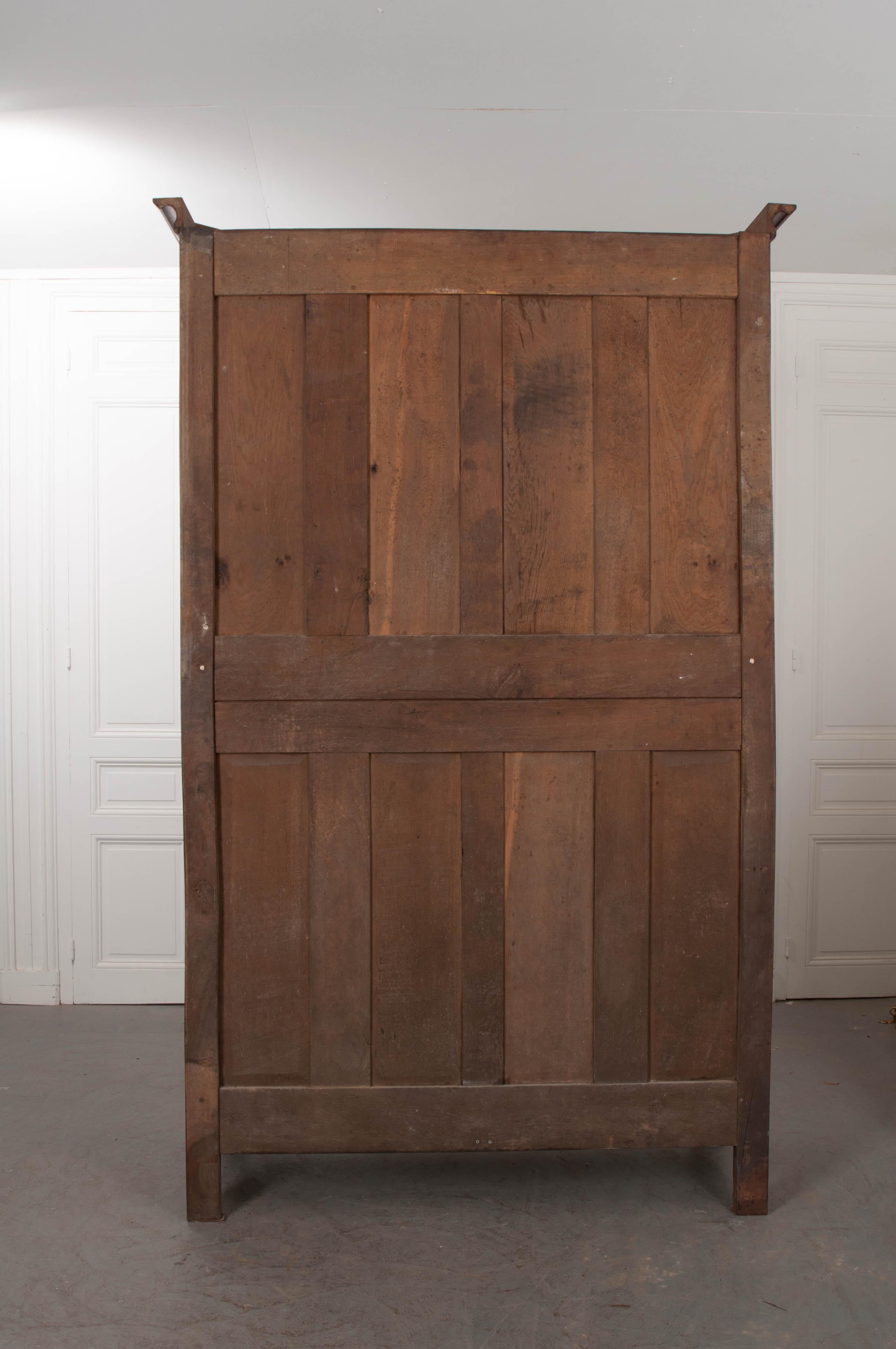French 19th Century Empire-Style Armoire 3