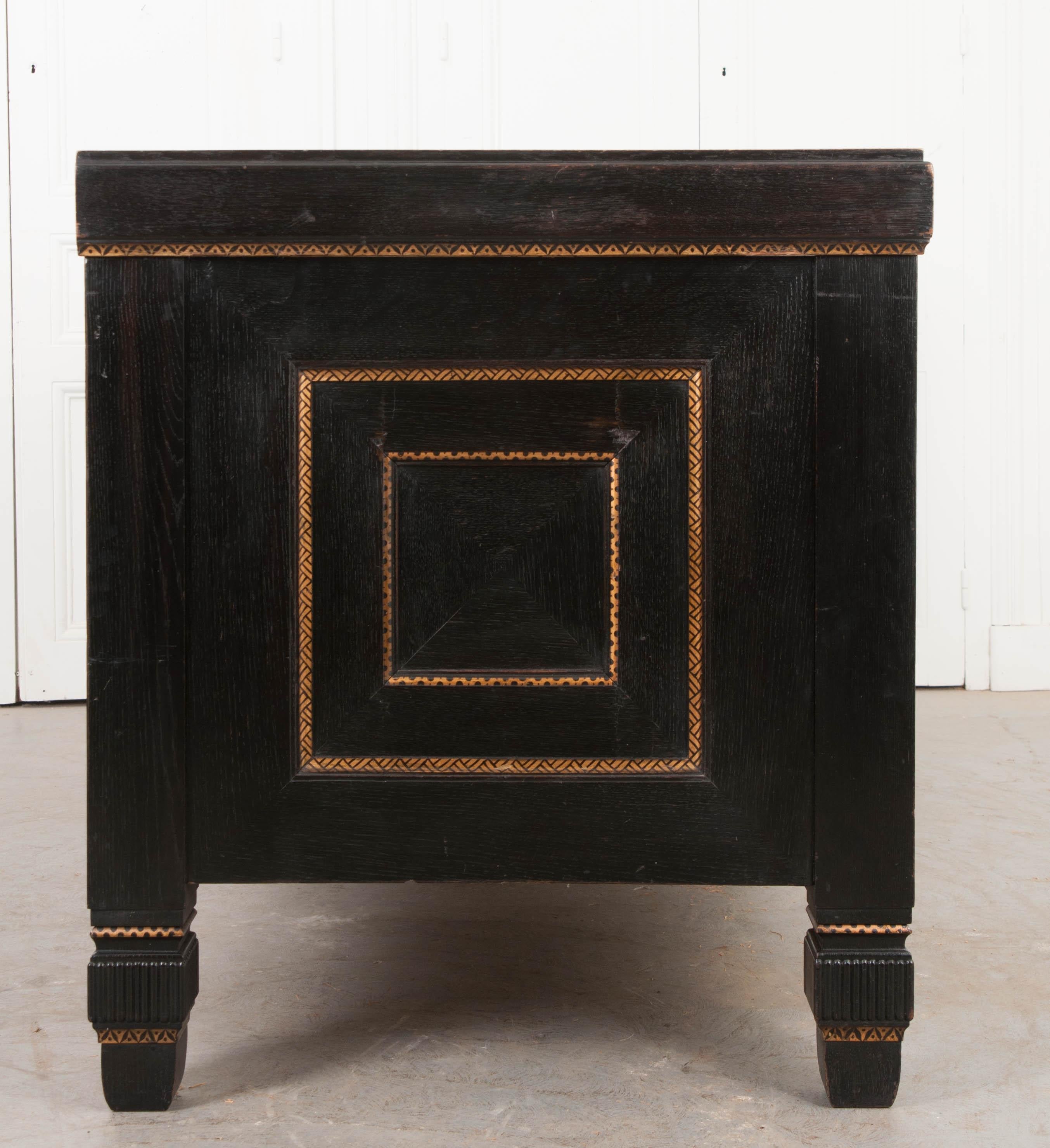 Dutch 19th Century Baroque-Style Box Sofa 5