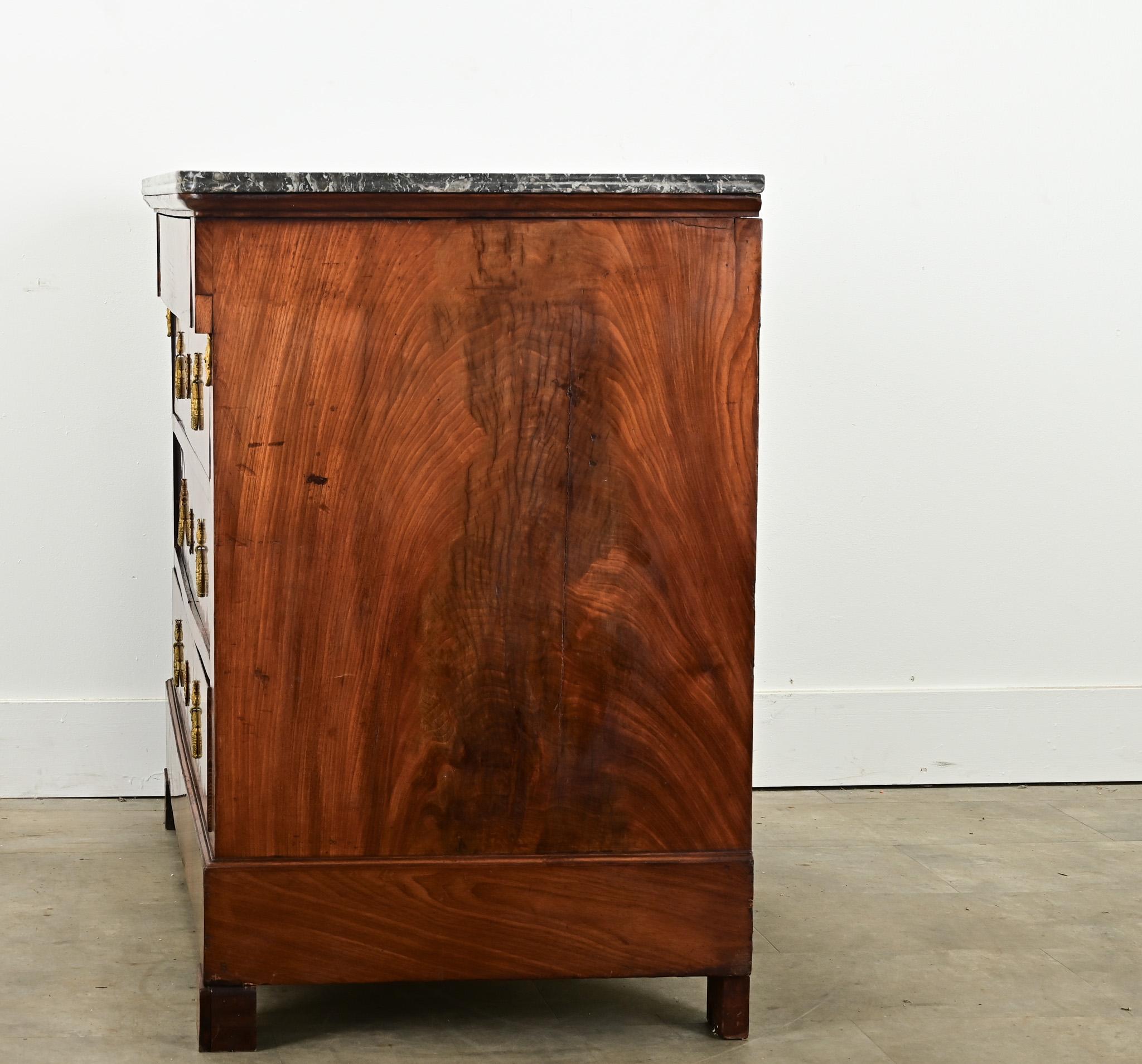 Commode francese del XIX secolo in stile impero in vendita 6