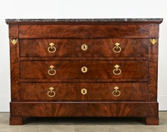 Commode française du 19e siècle de style Empire