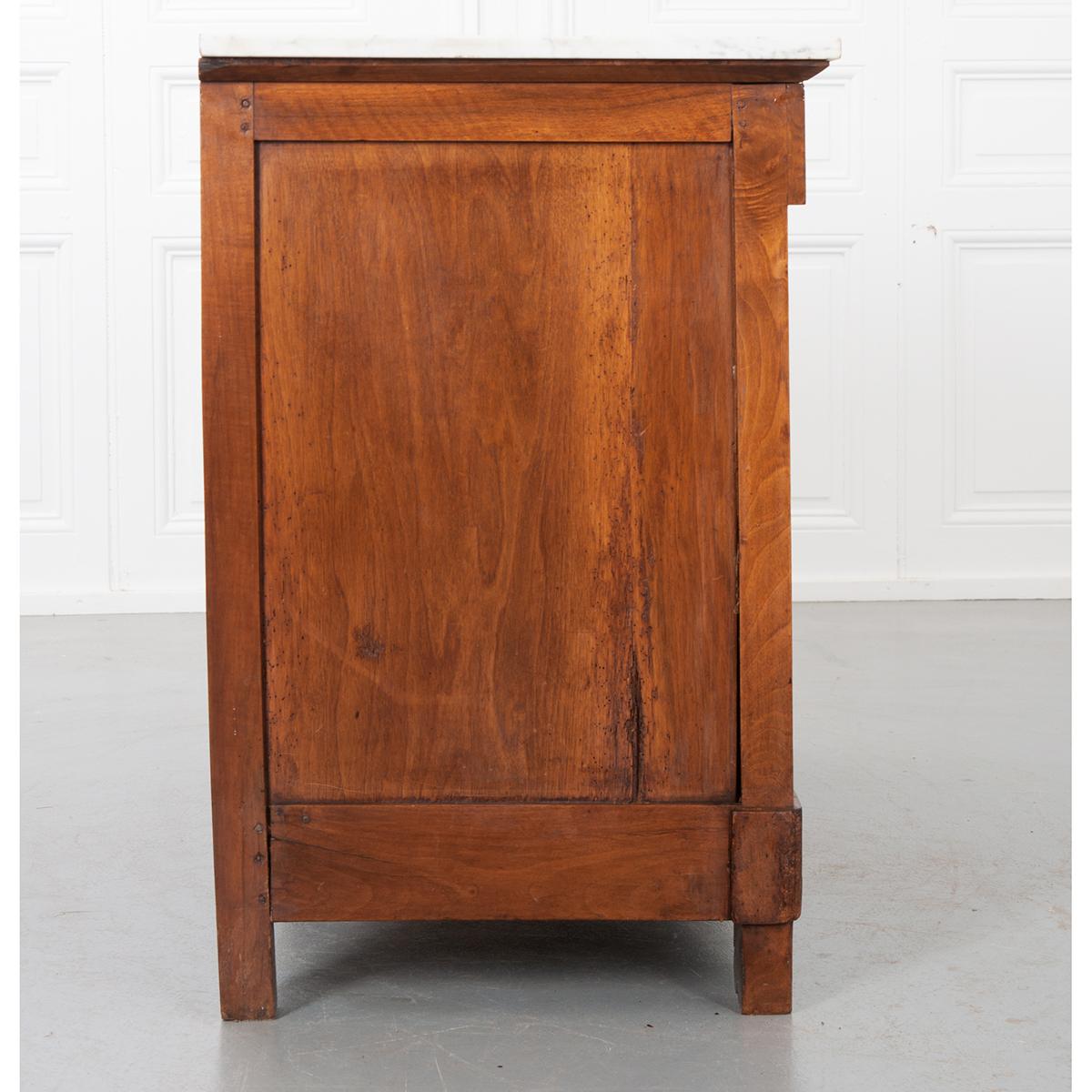 Walnut French 19th Century Empire-Style Commode