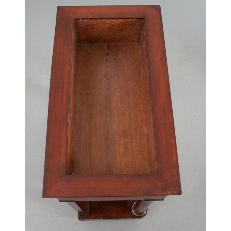 Mahogany French 19th Century Empire-Style Console For Sale