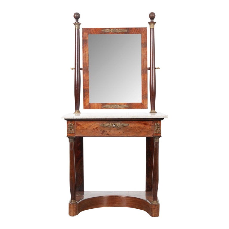 French 19th Century Empire-Style Dressing Table For Sale at 1stDibs