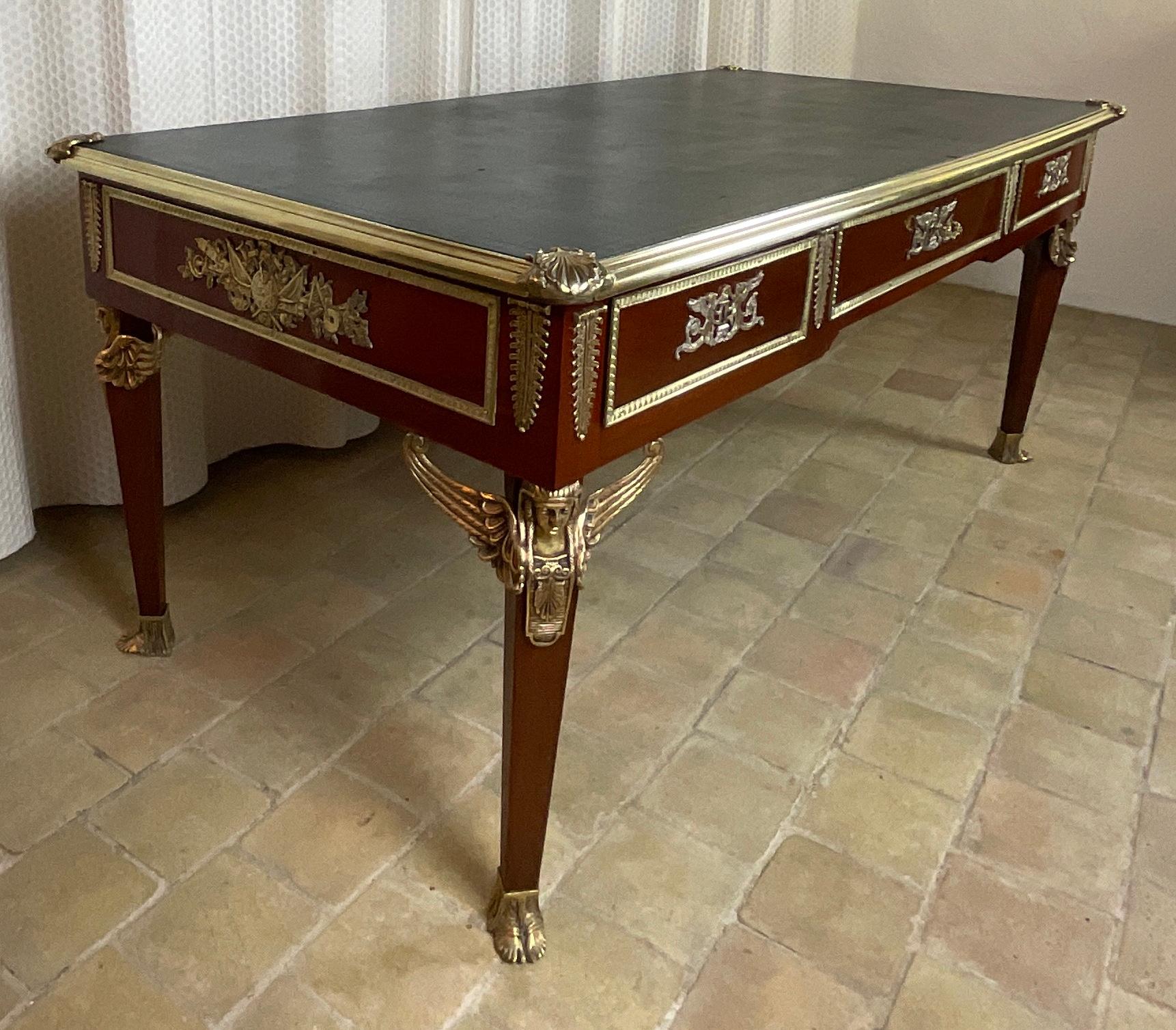Bureau Napoléon III Empire français du 19e siècle en vente 2