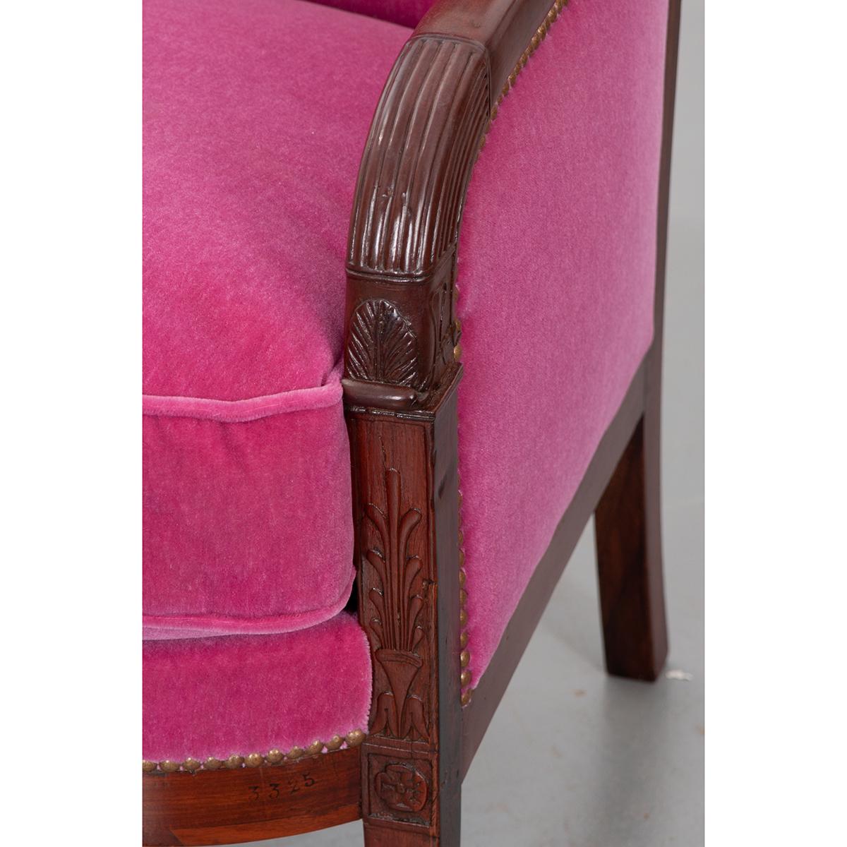 French 19th Century Empire-Style Settee 1