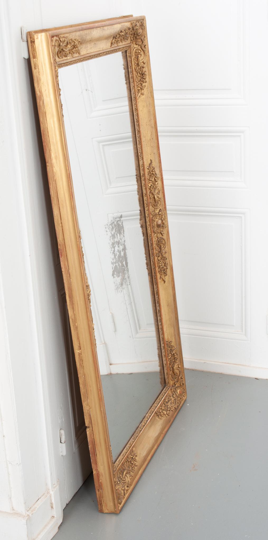 French 19th Century Empire Symmetrical Mirror For Sale 2