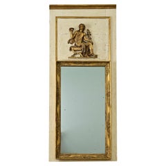 French 19th Century Empire Trumeau Mirror