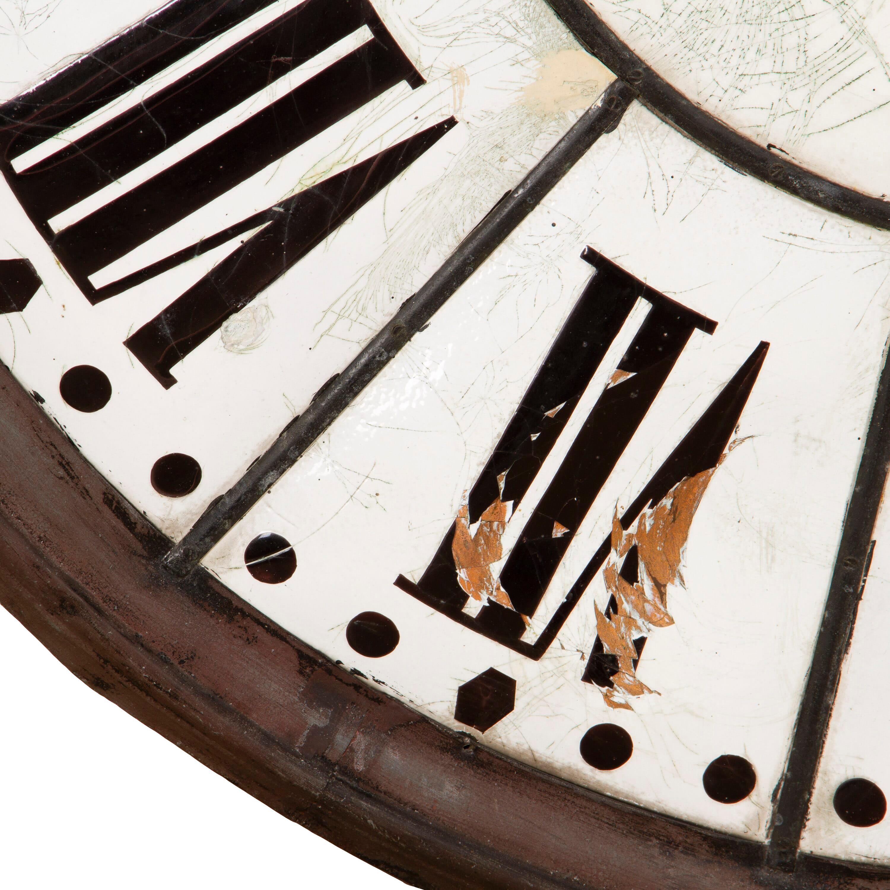 French 19th Century Enamelled Clock 2