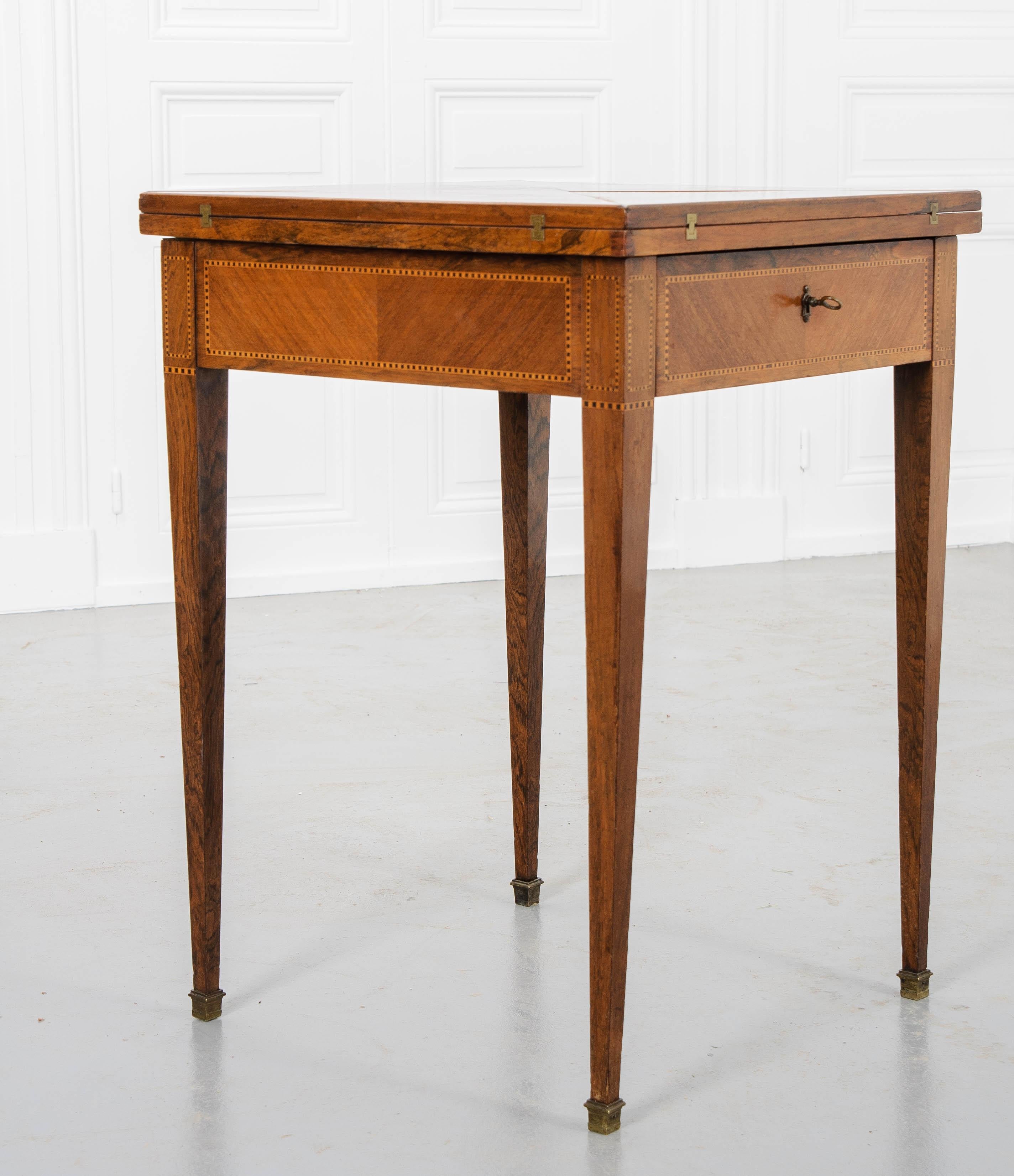 French 19th Century Envelope Game Table 6