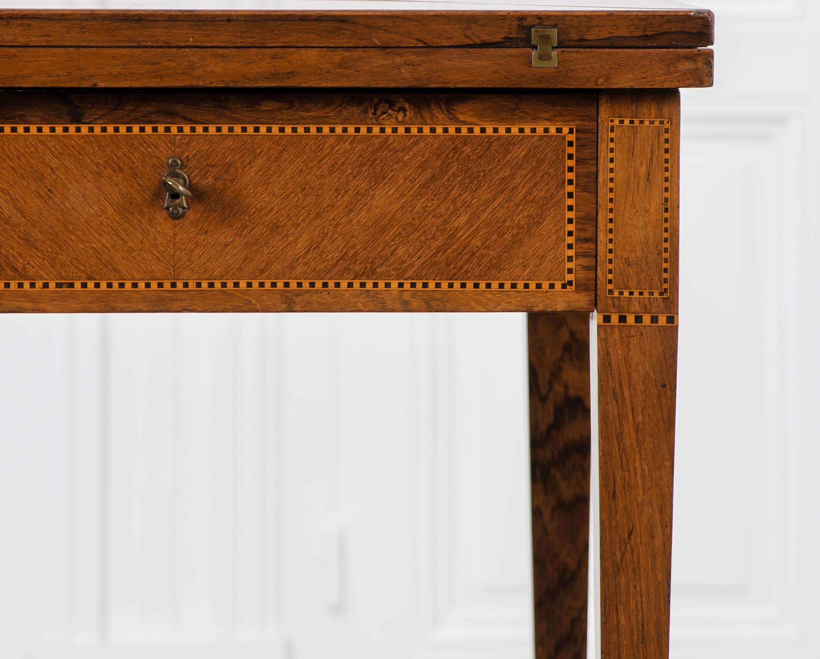 French 19th Century Envelope Game Table 7