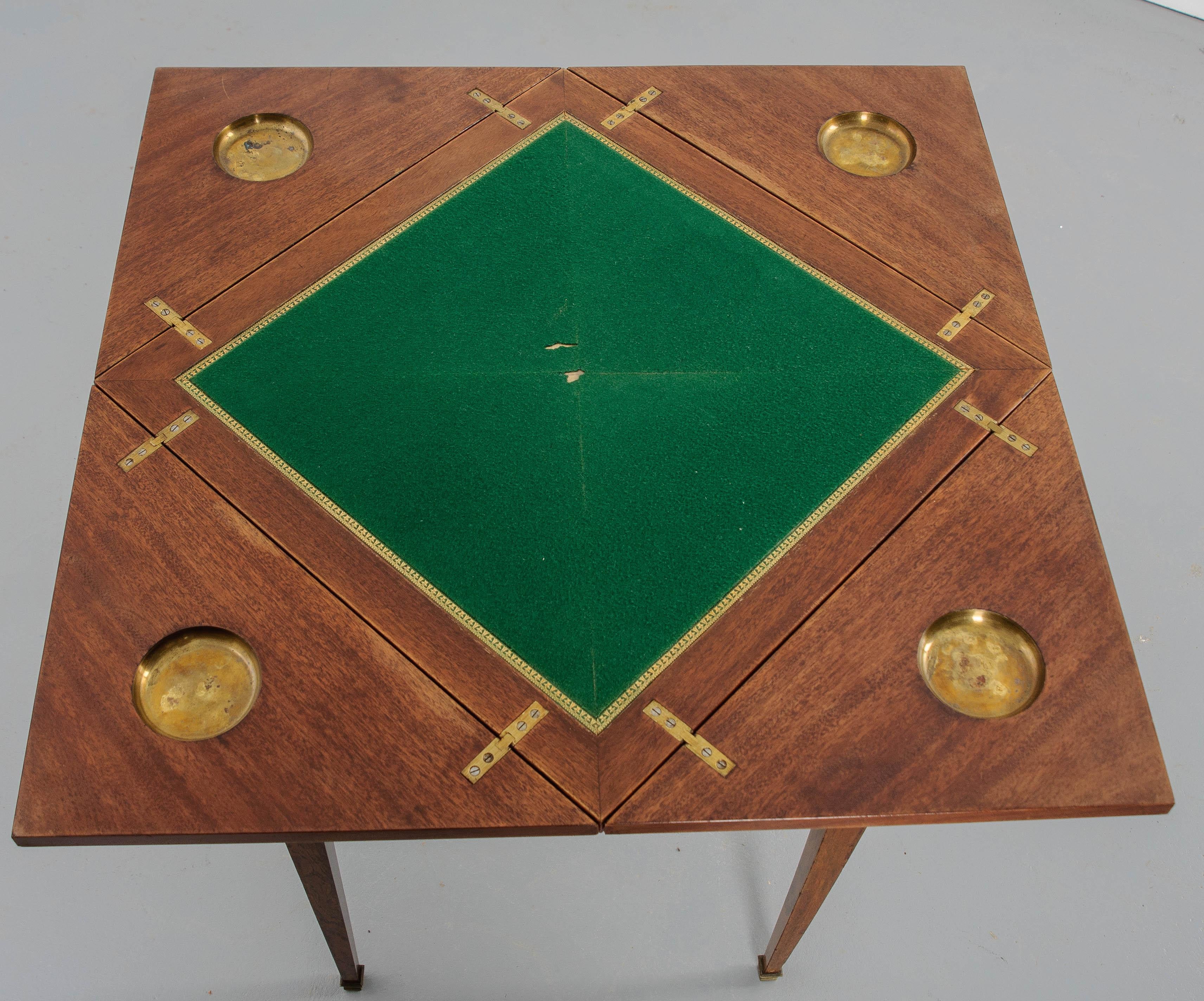 French 19th Century Envelope Game Table 2