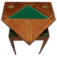 French 19th Century Envelope Game Table