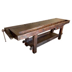 Used French 19th Century Etabli - Work Table