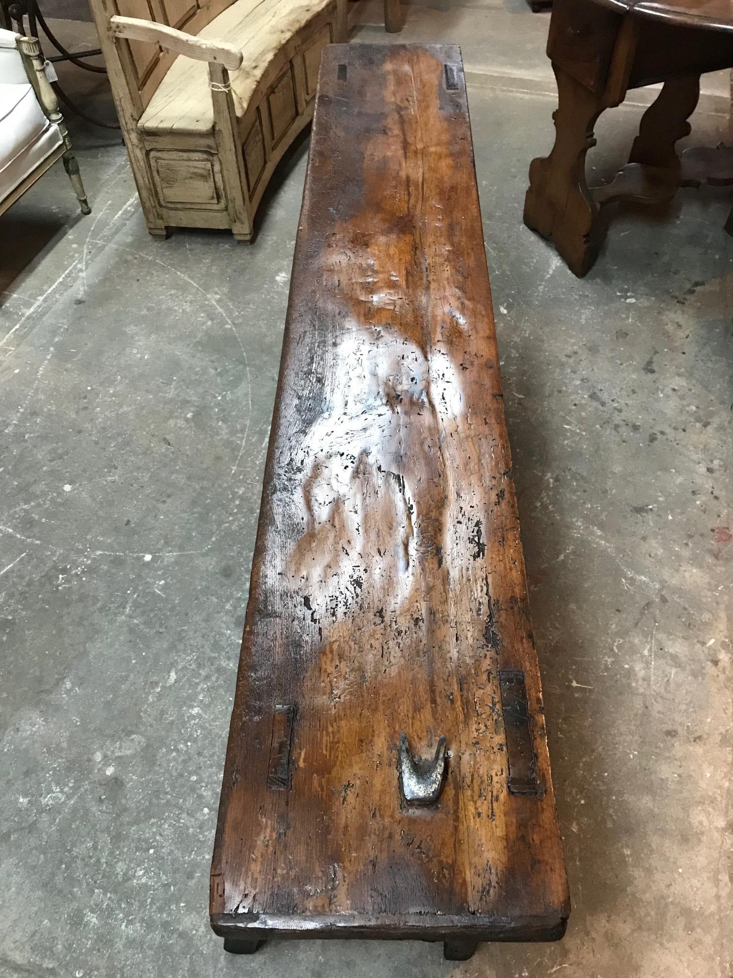 French 19th Century Etabli, Workbench Console 1