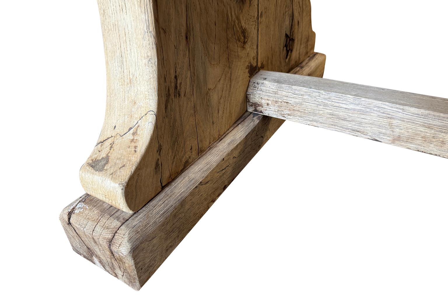 Mesa de granja francesa del siglo XIX en venta 5