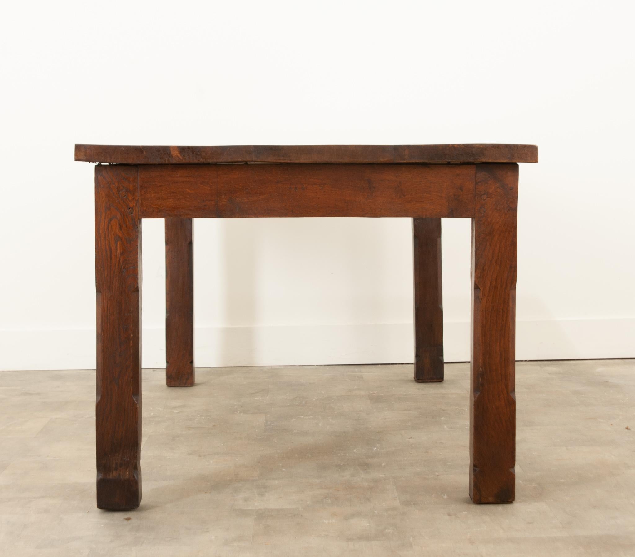 French 19th Century Farm Table For Sale 8