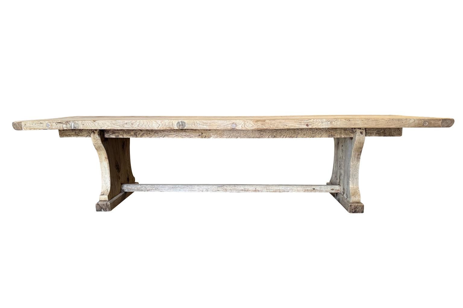 Mesa de granja francesa del siglo XIX Francés en venta