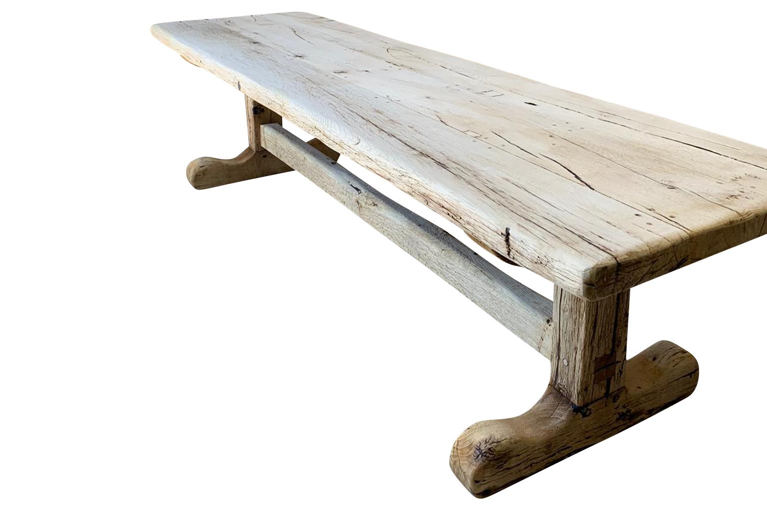 Oak French 19th Century Farm Table
