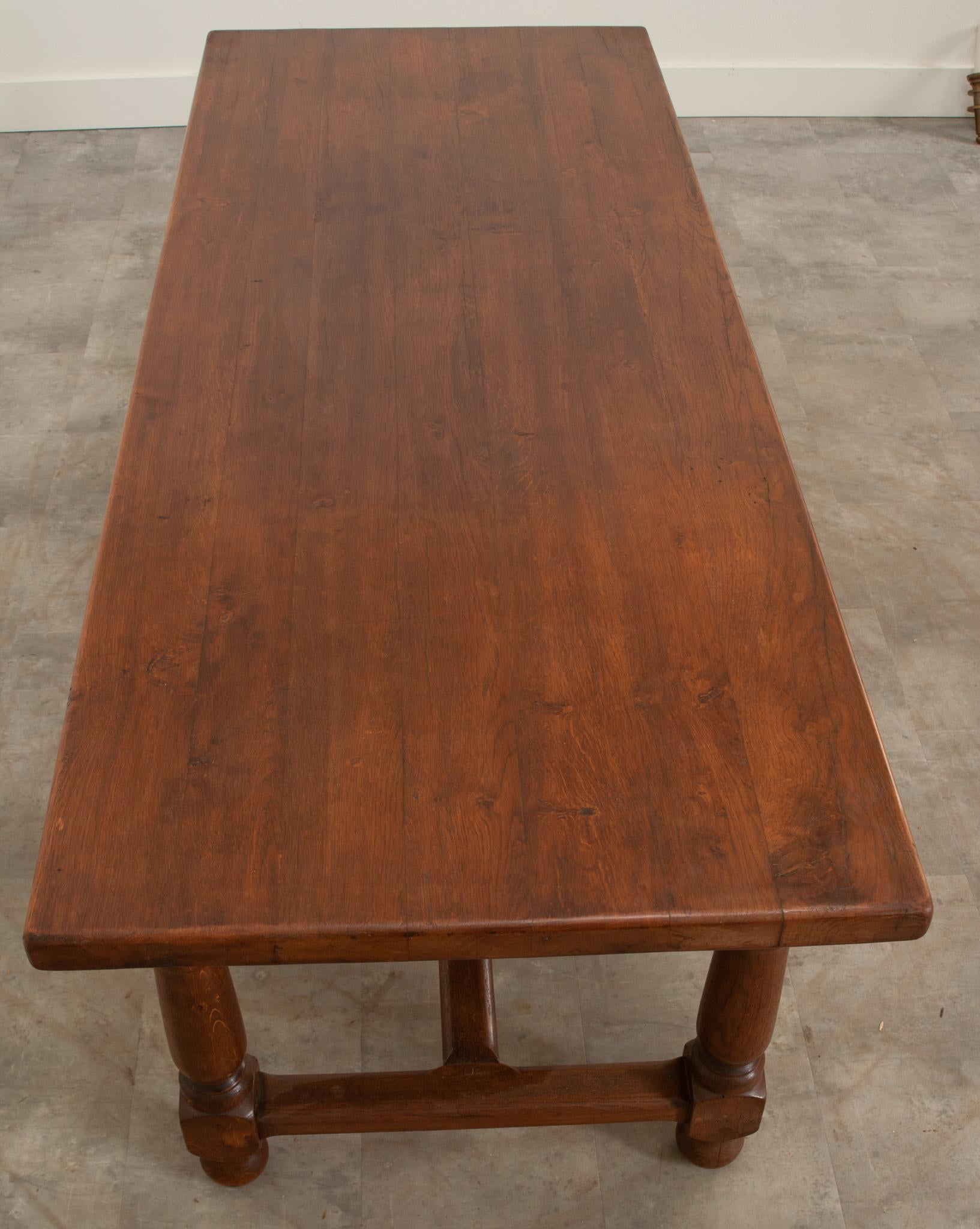 French 19th Century Farm Table In Good Condition In Baton Rouge, LA