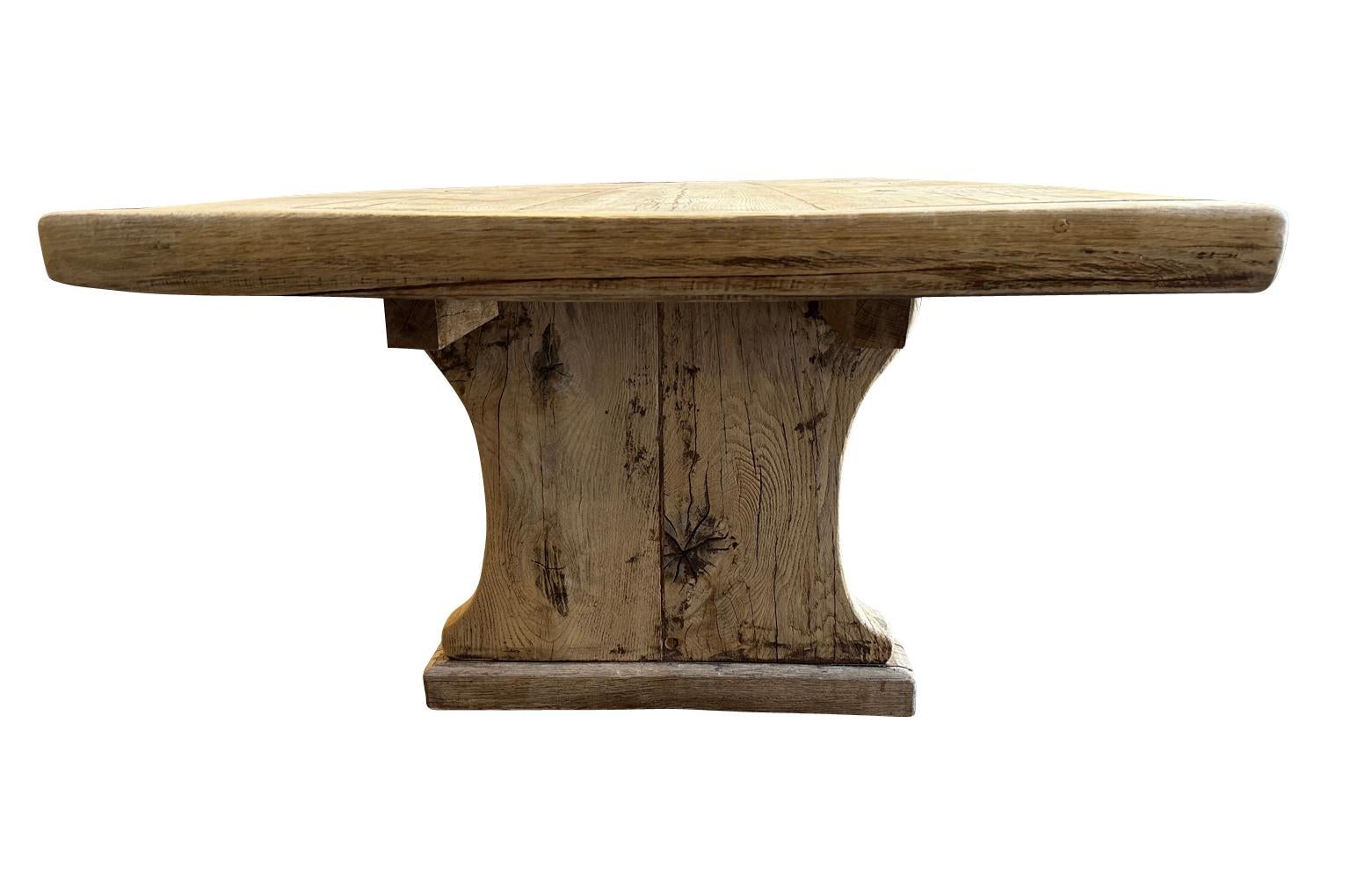 Mesa de granja francesa del siglo XIX Roble en venta