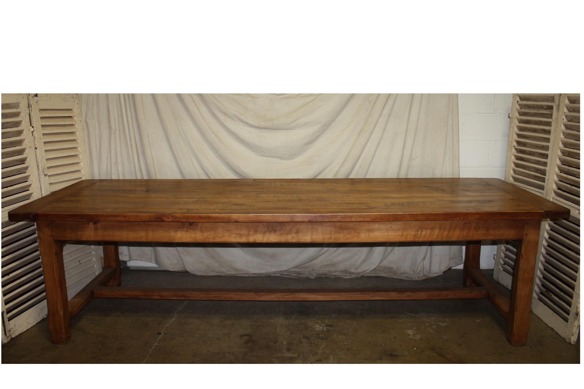 French 19th Century Farm Table 2