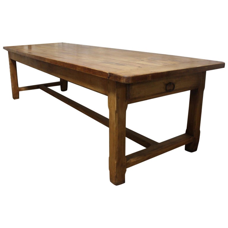 French farm table, 1860s, offered by Battaglini LLC  