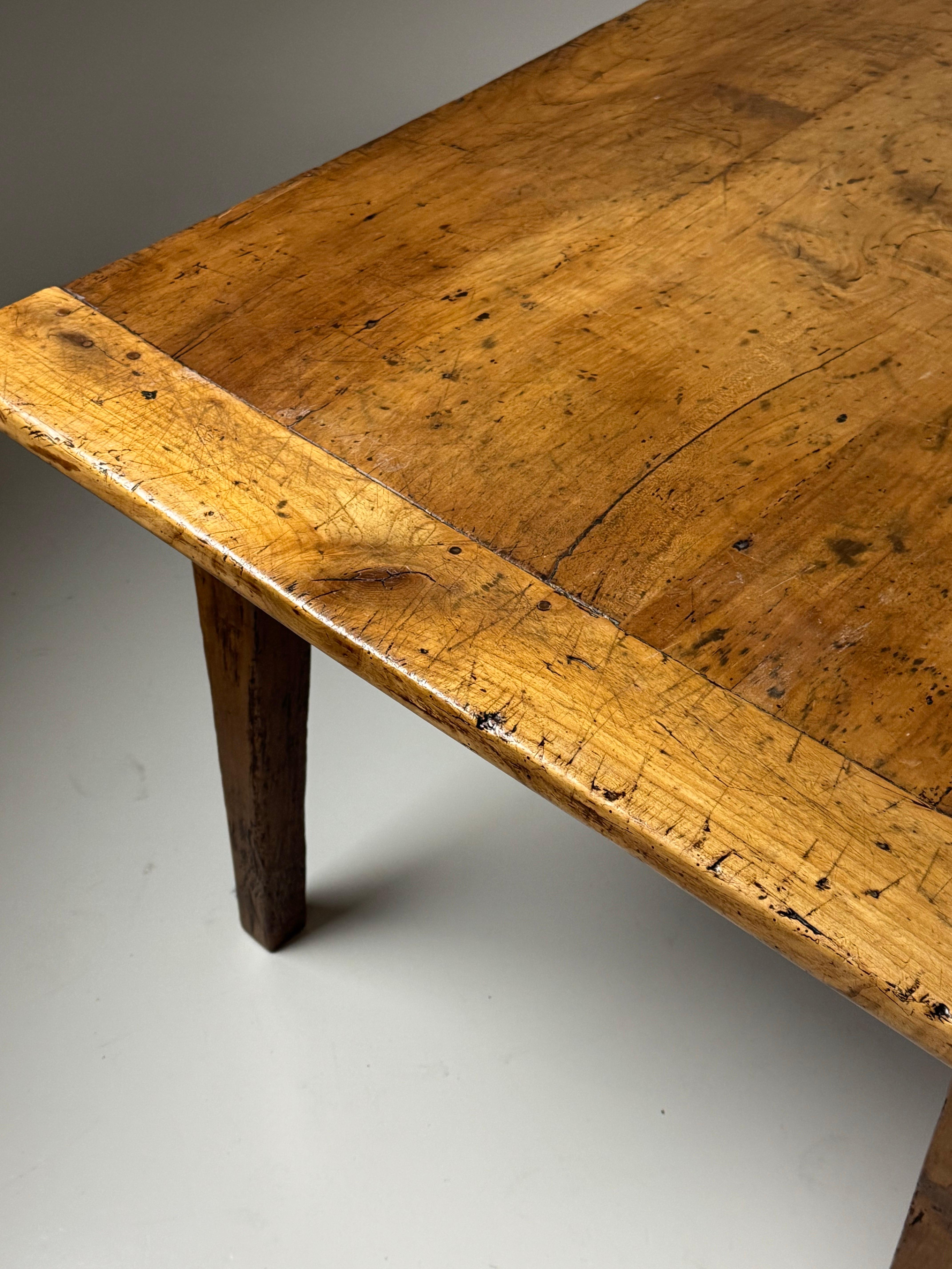 French 19th century Farmhouse Dining Table For Sale 6