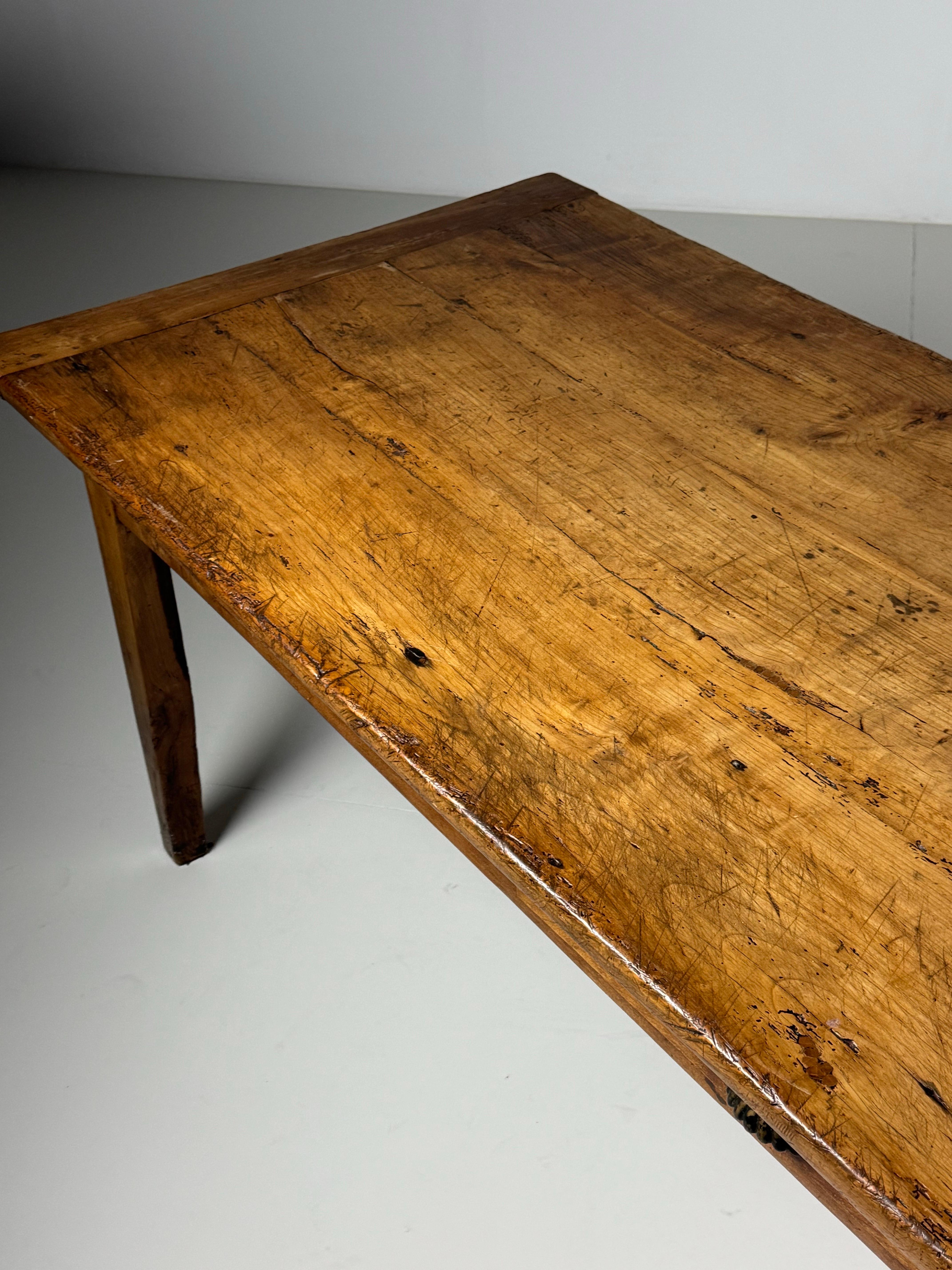 French 19th century Farmhouse Dining Table For Sale 7