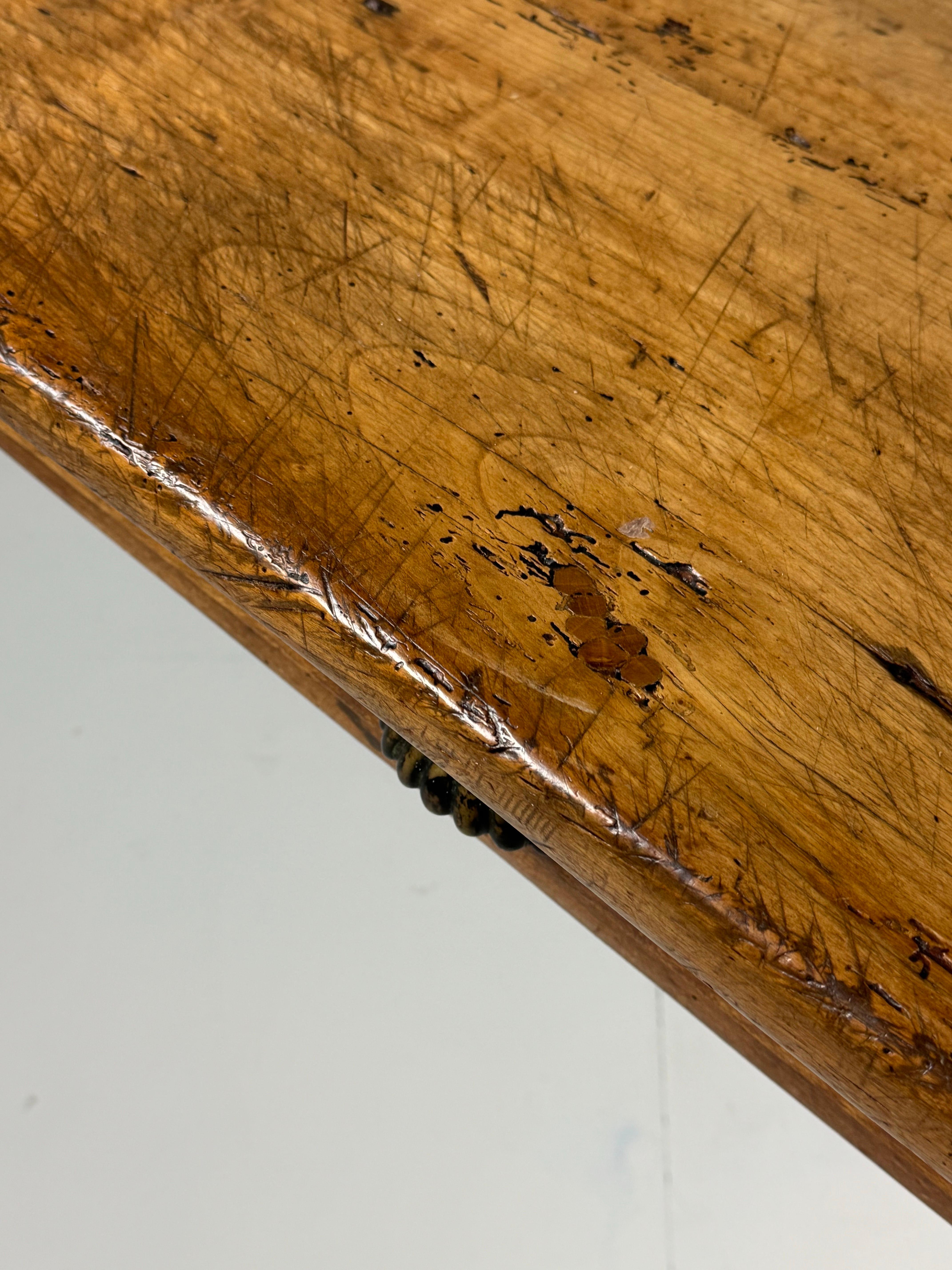 French 19th century Farmhouse Dining Table For Sale 8