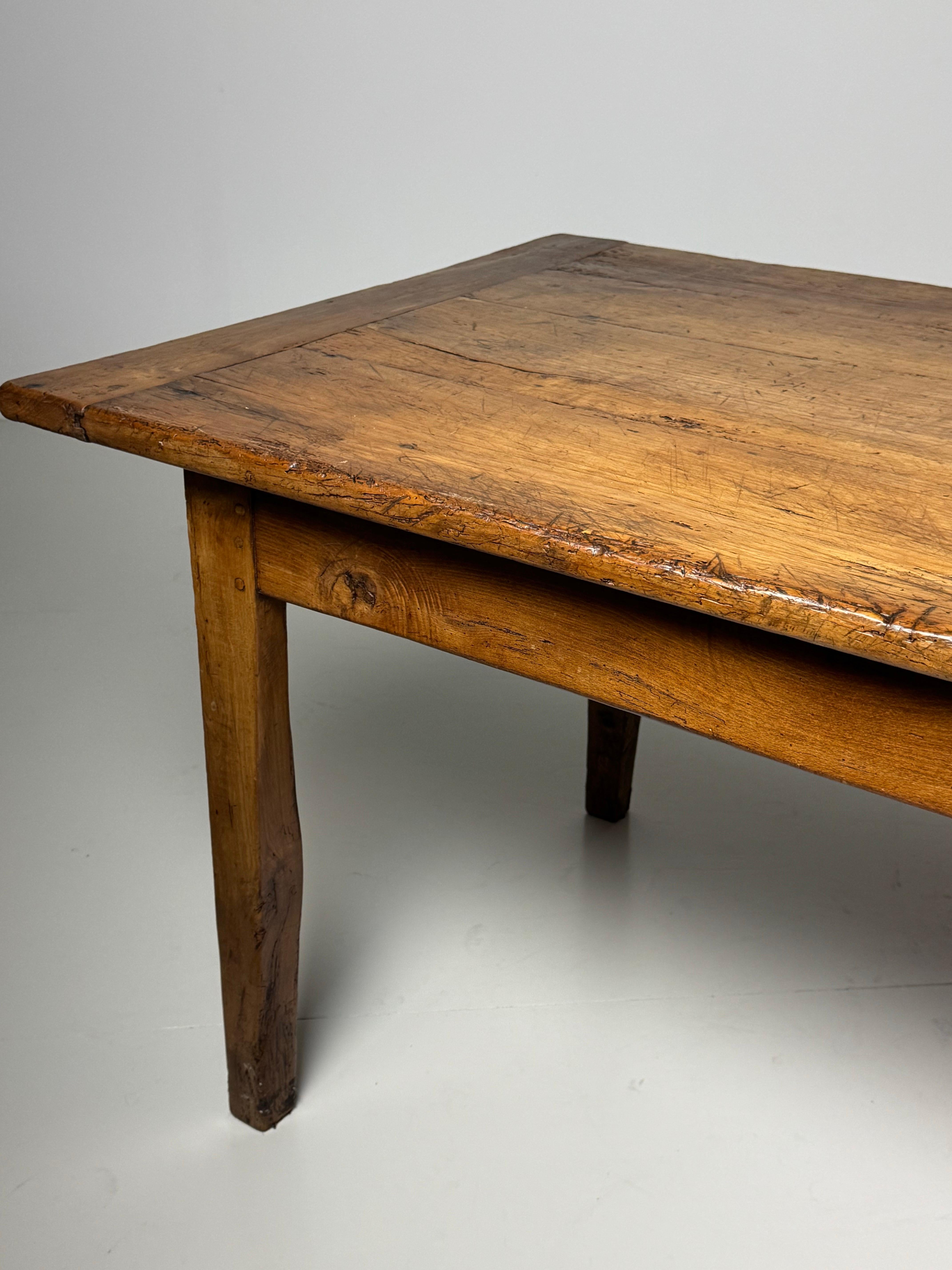 French 19th century Farmhouse Dining Table For Sale 4