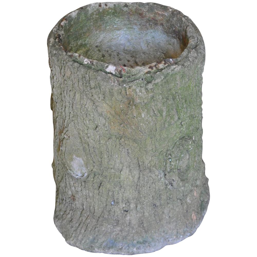French 19th Century Faux Bois Jardinière